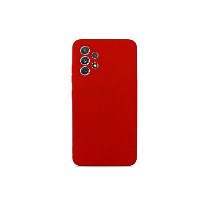 Silicone Case Vermelha para Galaxy A72 - 99Capas