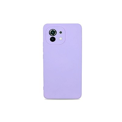 Silicone Case Lilás para Mi 11