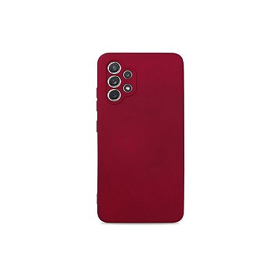 Silicone Case Marsala para Galaxy A72 - 99Capas