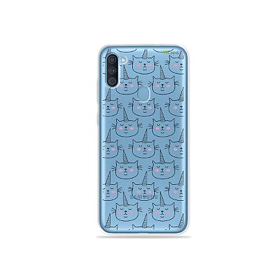 Capa (Transparente) para Galaxy A11 - Catcorn