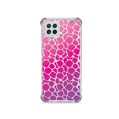 Capinha para Galaxy A22 4G - Animal Print Pink