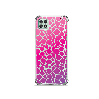 Capinha para Galaxy A22 5G - Animal Print Pink