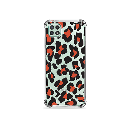 Capinha para Galaxy A22 5G - Animal Print Red