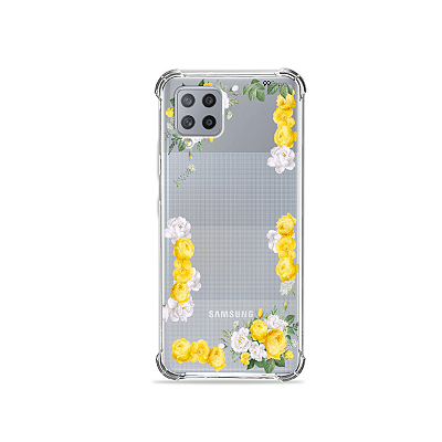 Capa para Galaxy A42 5G - Yellow Roses
