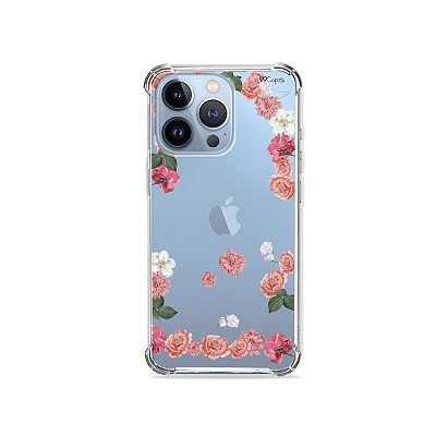 Capa para iPhone 13 Pro Max  - Pink Roses
