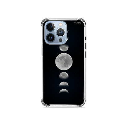 Capa para iPhone 13 Pro Max - Fases da Lua