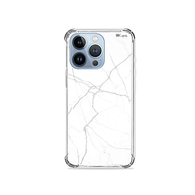 Capa para iPhone 13 Pro - Marble White