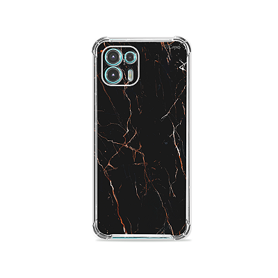 Capa para Moto Edge 20 Lite - Marble Black