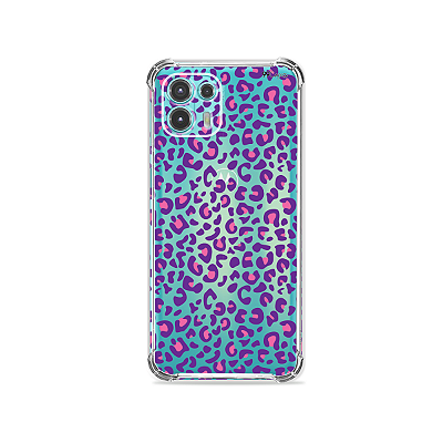 Capa para Moto Edge 20 Lite - Animal Print Purple