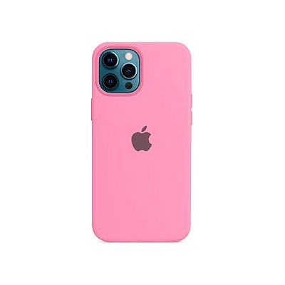 Silicone Case Rosa Claro para iPhone 13 Pro Max