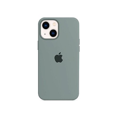 Silicone Case para iPhone 13 Mini - Cinza