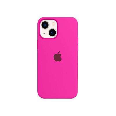 Silicone Case para iPhone 13 Mini - Rosa Pink