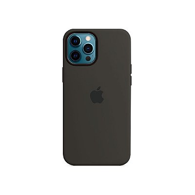 Silicone Case para iPhone 13 Pro Max - Chumbo