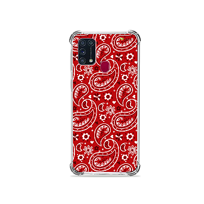 Capa para Galaxy M21s - Cashmere Vermelho