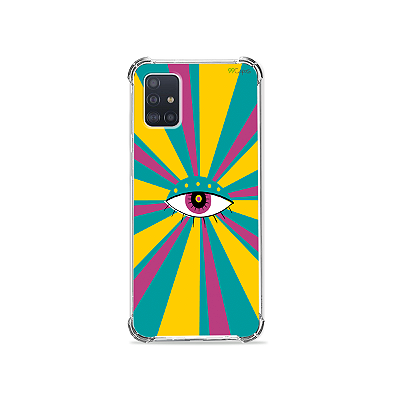 Capa para Galaxy A51 - Olho Psicodélico