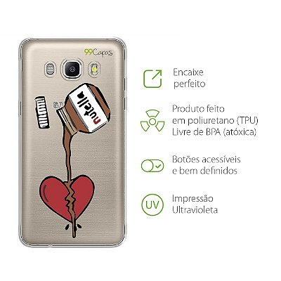 Capa para Galaxy J5 Metal - Nutella