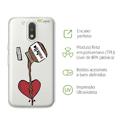 Capa para Moto G4 - Nutella