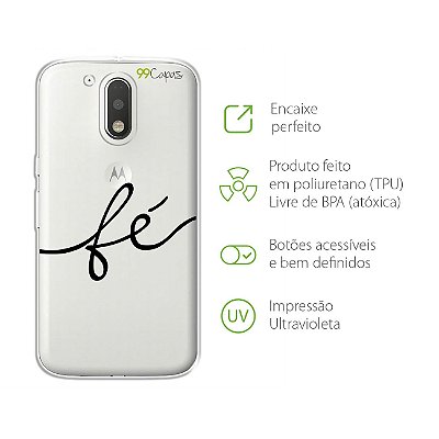 Capa para Moto G4 Plus - Fé