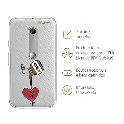 Capa para Moto G3 - Nutella