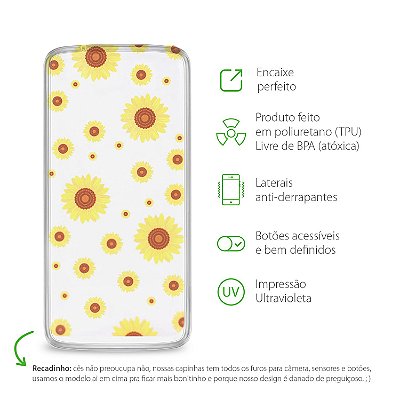 Capa para Moto X Play - Girassóis