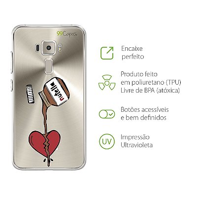 Capa para Zenfone 3 - 5.2 Polegadas - Nutella