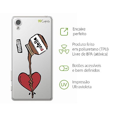 Capa para Xperia X - Nutella