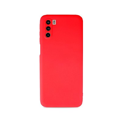 Silicone Case para Moto G41 - Vermelha