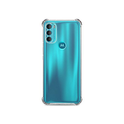 Capa Transparente Anti-Shock para Moto G71