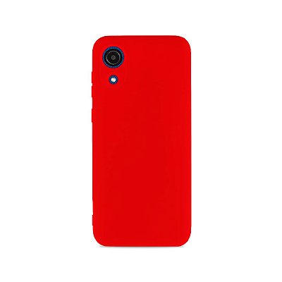 Silicone Case para Galaxy A03 Core - Vermelha