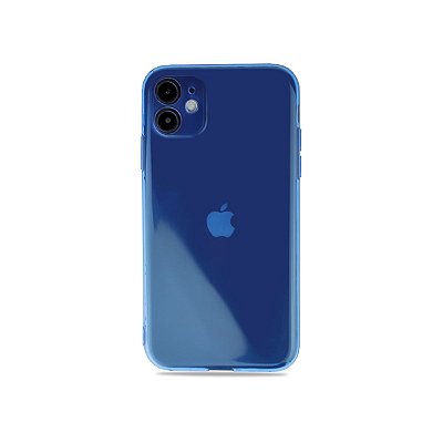 Capinha Neon Vibes para iPhone - Azul