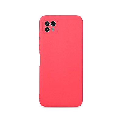 Silicone Case para Moto G50 5G - Rosa Melancia