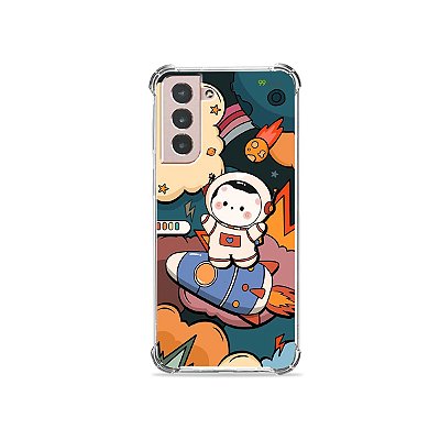 Capinha para Galaxy S - Astronauta Cat