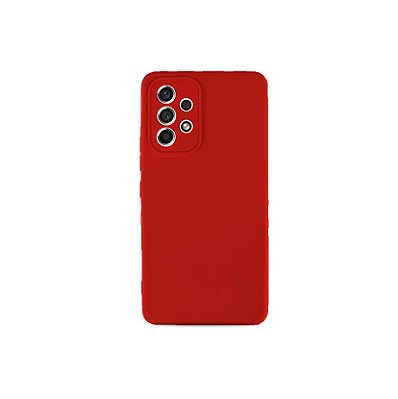 Silicone Case para Galaxy A33 5G - Vermelha