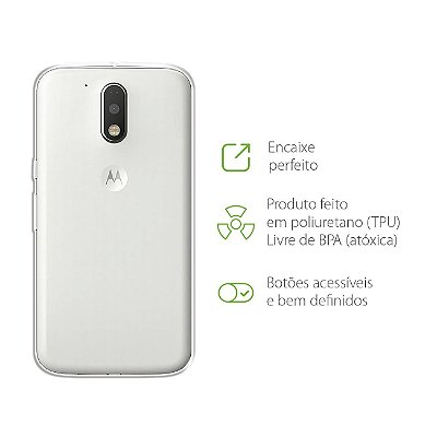 Capa Transparente para Moto G4