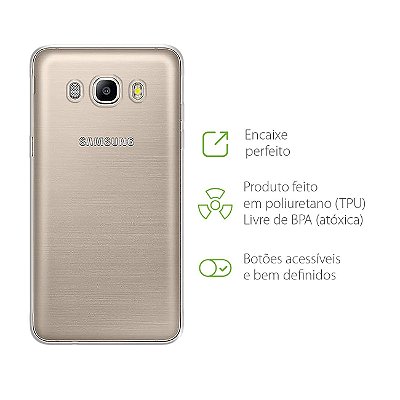 Capa Transparente para Galaxy J5 Metal