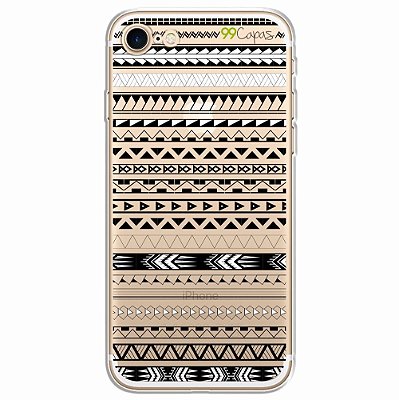 Capa para iPhone 7 - Maori Branca