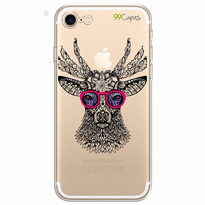 Capa para iPhone 7 - Alce Hipster