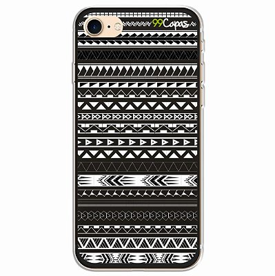 Capa para iPhone 7 - Maori Preta