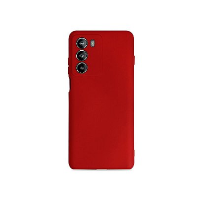 Silicone Case para Moto G200 5G - Vermelho
