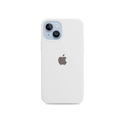 Silicone Case Branca para iPhone 14