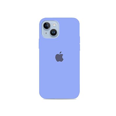 Silicone Case Lilás para iPhone 14