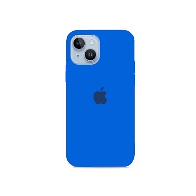 Silicone Case Azul Oceano para iPhone 14