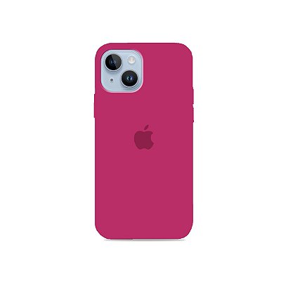 Silicone Case Rosa para iPhone 14