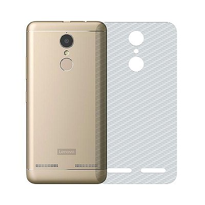 Película Traseira de Fibra de Carbono Transparente para Lenovo K6 - 99capas