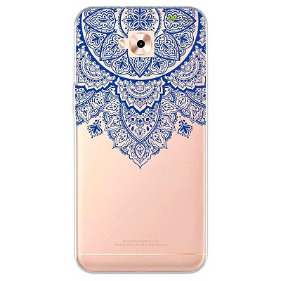 Capa para Zenfone 4 Selfie Pro - Mandala Azul