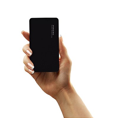 Mini Carregador de Bolso Portátil Powerbank Pineng 5000mah - Preto