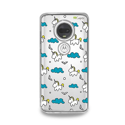 Capa para Moto G7 Plus - Unicórnio