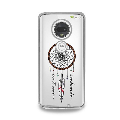 Capa para Moto G7 Plus - Continue Sonhando