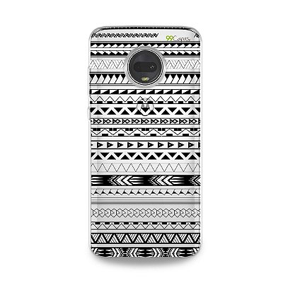 Capa para Moto G7 - Maori Branca