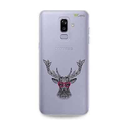 Capa para Galaxy J8 - Alce Hipster